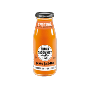 Bracia Sadownicy Gęste jabłko - marchewka pomarańcza 215 ml