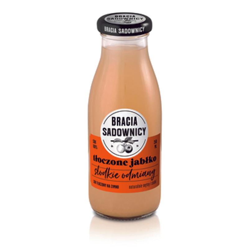 Bracia Sadownicy sok tłoczony 250 ml jabłko