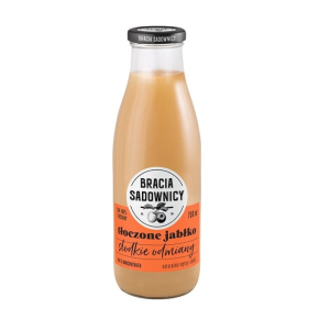 Bracia Sadownicy Sok 100% Tłoczony Naturalny Jabłkowy z Wit. C 750ml Jabłko