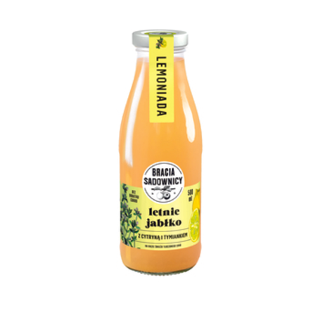 Letnie Jabłko z cytryną i tymiankiem 500 ml Bracia Sadownicy
