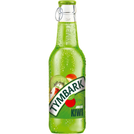 Tymbark Napój Niegazowany o Smaku Jabłko Kiwi - Szklana Butelka 250 ml