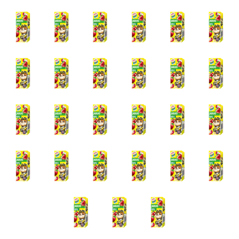 Hortex Leon i Przyjaciele Sok 100% jabłko karton 200 ml X27