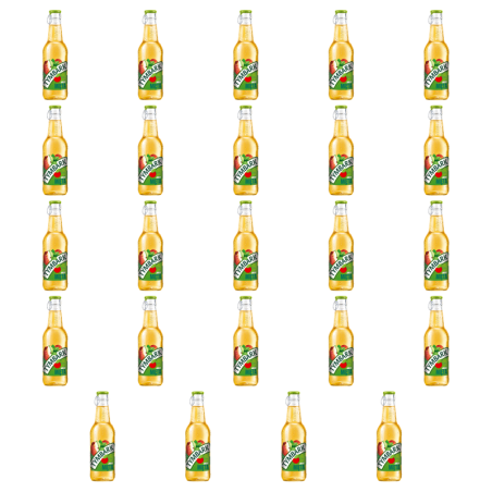 Tymbark Napój Niegazowany z Sokiem o Smaku Jabłko Mięta Butelka Szklana 250ml X24