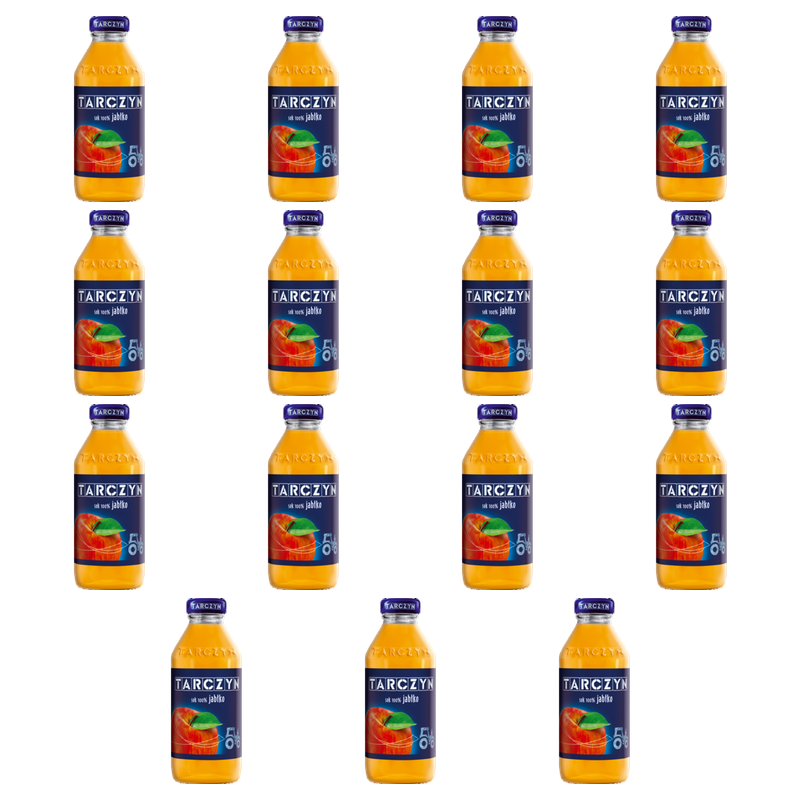 Tarczyn Sok 100% jabłko 300 ml X15