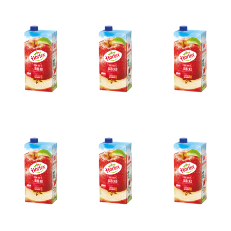 Hortex Sok 100% jabłko karton 2 l X6