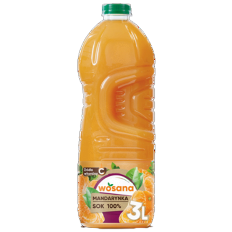 Wosana Mandarynka Sok 100% 3l