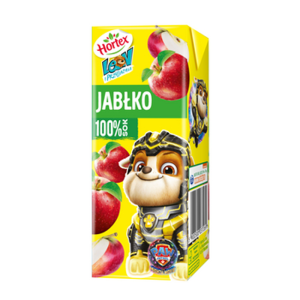 Hortex Leon i Przyjaciele Sok 100% jabłko karton 200 ml