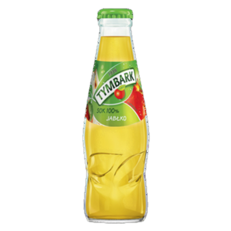 Tymbark Jabłko sok 100% 200 ml butelka twist off