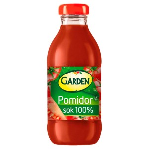 Sok Pomidorowy w Butelce 100% Naturalny Bez Cukru Pasteryzowany - 300 ml