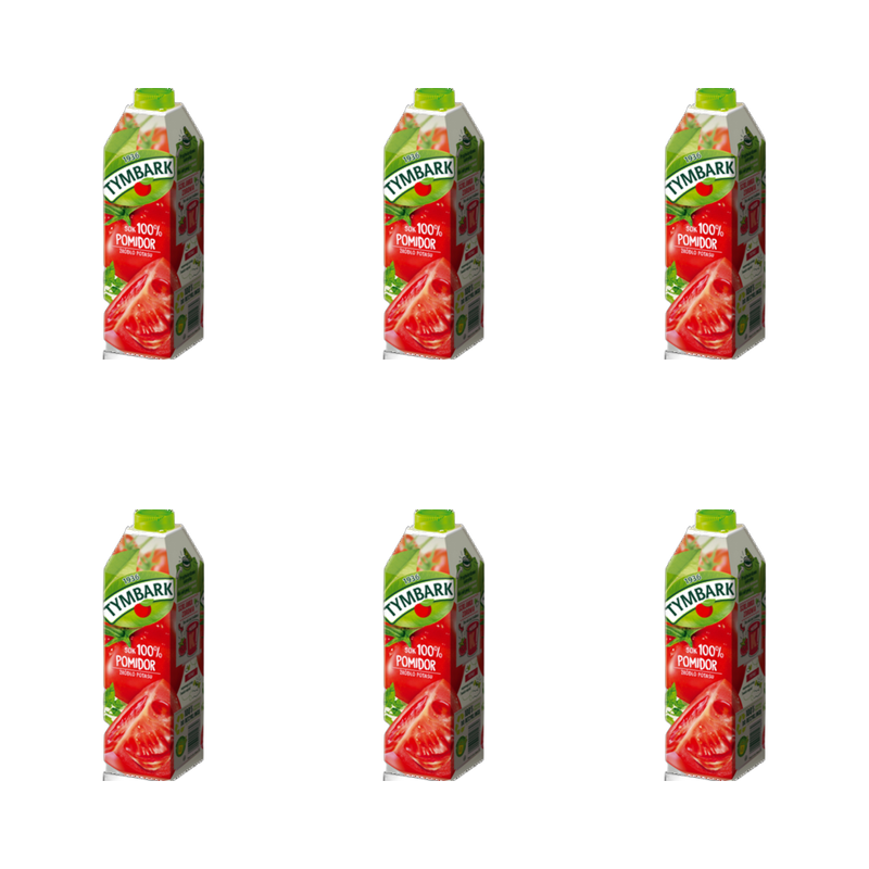 Tymbark Sok 100% pomidor 1 l X6