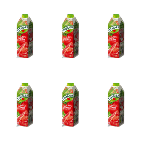 Tymbark Sok 100% pomidor 1 l X6