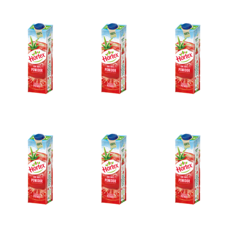 Hortex Sok Pomidorowy 100% karton 1L X6