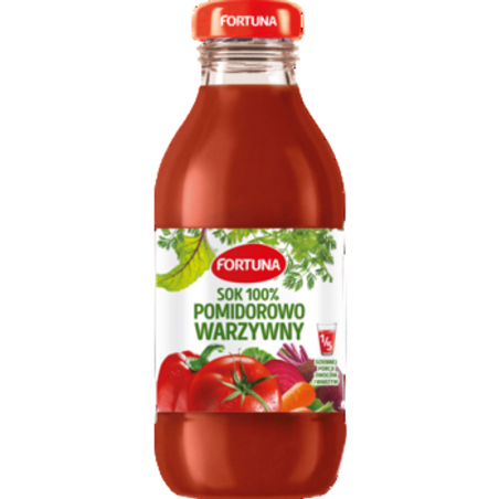 Fortuna Sok 100% pomidorowo warzywny 300 ml
