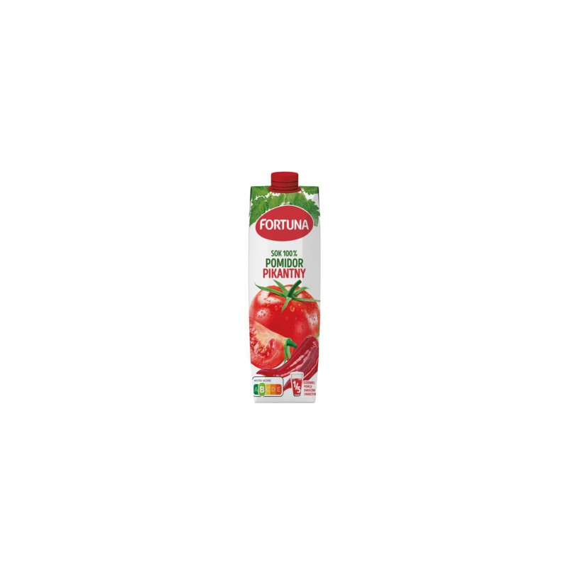 Fortuna Sok 100% pomidor pikantny 1 l