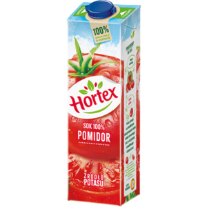 Hortex Sok Pomidorowy 100% karton 1L