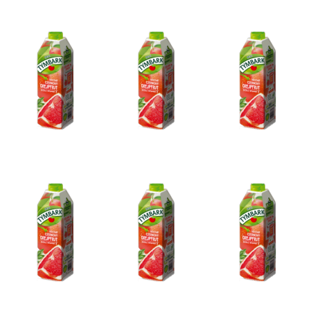 Tymbark Nektar czerwony grejpfrut 1 l X6