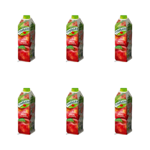 Tymbark Sok 100% jabłko 1 l X6