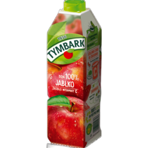 Tymbark Sok 100% jabłko 1 l X6