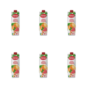 Fortuna Sok 100% Grejpfrut czerwony 1 l X6