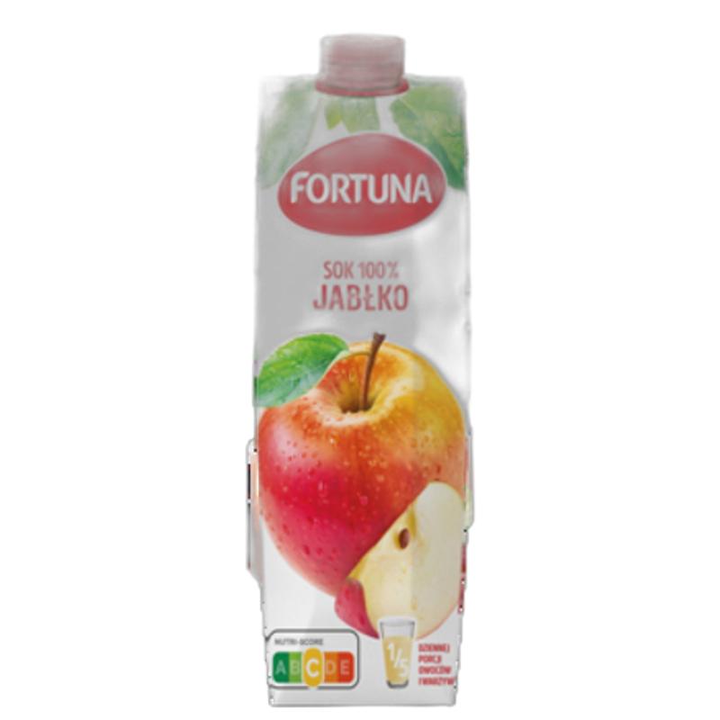 Fortuna Sok 100% jabłko 1 l