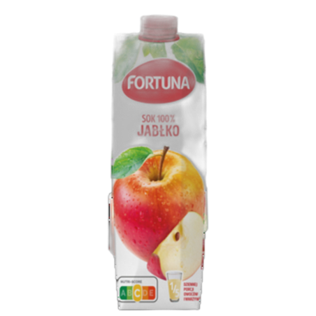 Fortuna Sok 100% jabłko 1 l