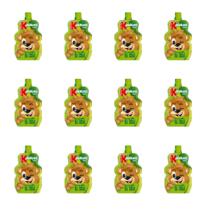 Kubuś Mus 100% jabłko banan 100 g X12