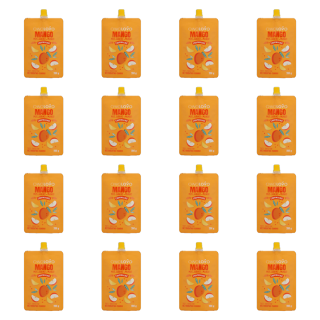 OWOLOVO Tropikalnie Mango 200 g X16