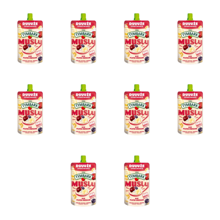Tymbark Musly ryż płatki owsiane jogurt aronia wiśnia 170 g X10