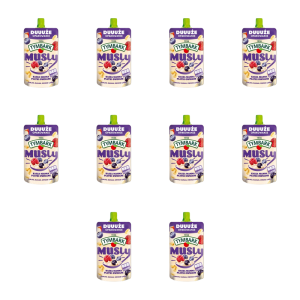 Tymbark Musly kasza manna płatki owsiane owoce leśne 170 g X10