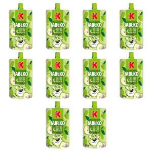 Kubuś Mus Jabłko 200g X10