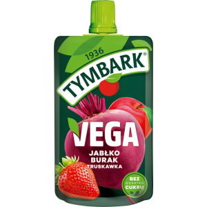 Tymbark Mus Vega jabłko burak truskawka 100 g