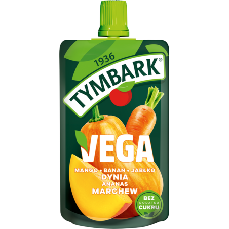 Tymbark Mus Vega mango dynia marchew 100 g