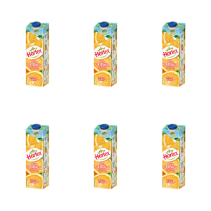Hortex Pomarańcza z miąższem nektar karton 1L X6