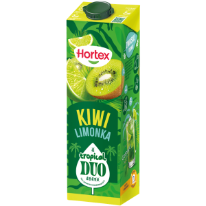 Hortex Tropical Duo Napój Kiwi limonka karton 1L
