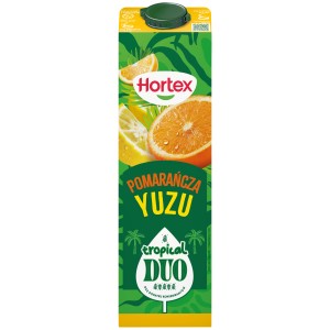 Hortex Tropical Duo Napój Pomarańcza Yuzu karton 1L