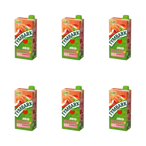 Tymbark Napój jabłko brzoskwinia 1 l X6