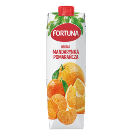 Fortuna Nektar mandarynka pomarańcza 1 l