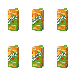 Tymbark Napój pomarańcza brzoskwinia 1 l X6