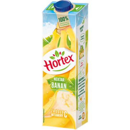 Hortex Nektar banan karton 1 l