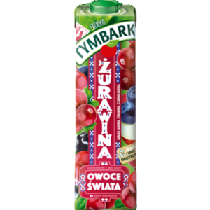 Tymbark Owoce Świata Napój wieloowocowy żurawina 1 l X6