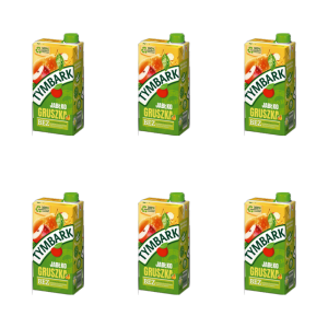 Tymbark Napój jabłko gruszka 1 l X6