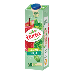 Hortex Jabłko mięta Napój karton 1 l