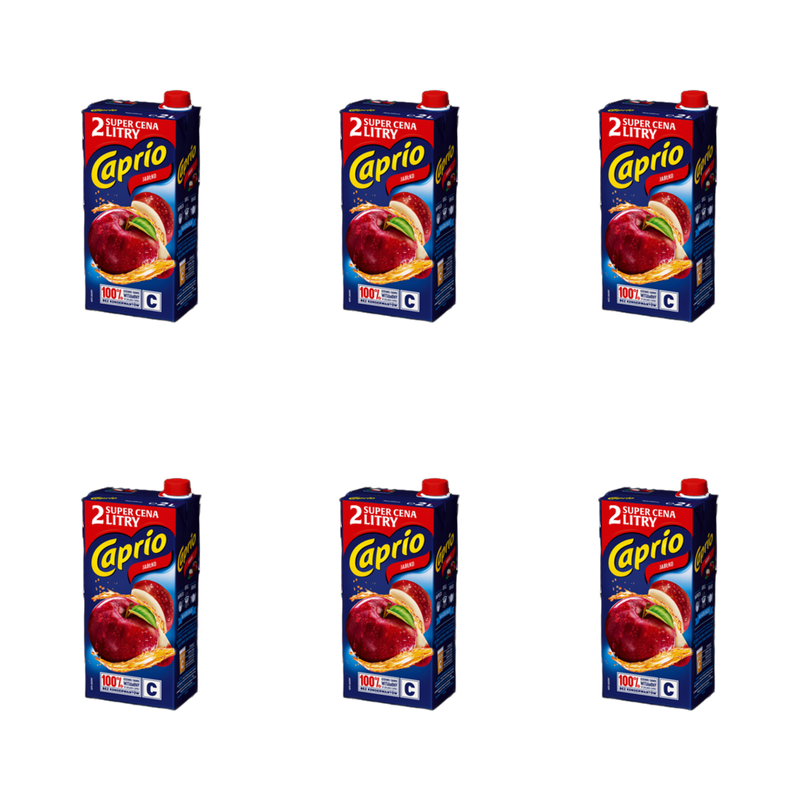 Caprio Napój jabłko 2 l X6