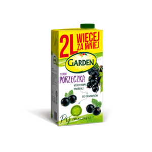 Garden Napój czarna porzeczka 2 l X6