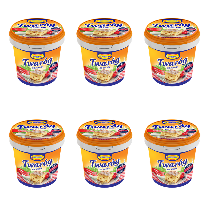 Twaróg na sernik Włoszczowa 1kg X6