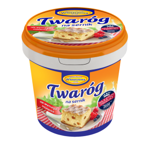 Twaróg na sernik Włoszczowa 1kg X6