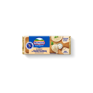 Hochland ze śmietanką. Ser kremowy topiony w bloczku 90 g X60