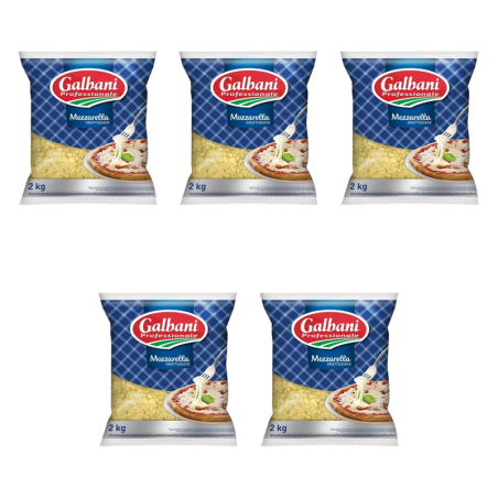 Galbani mozzarella wiórki 2kg X5