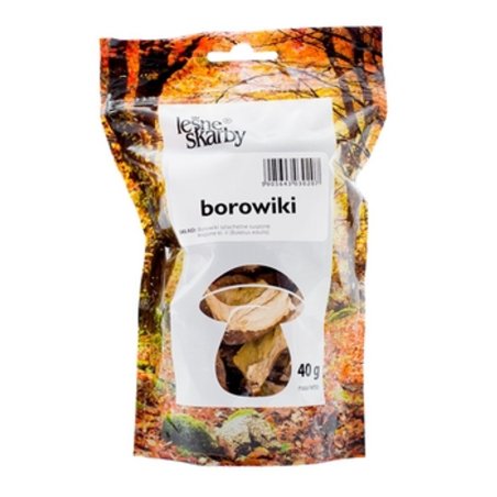 Kasol Borowiki suszone krojone 40g Leśne Skarby
