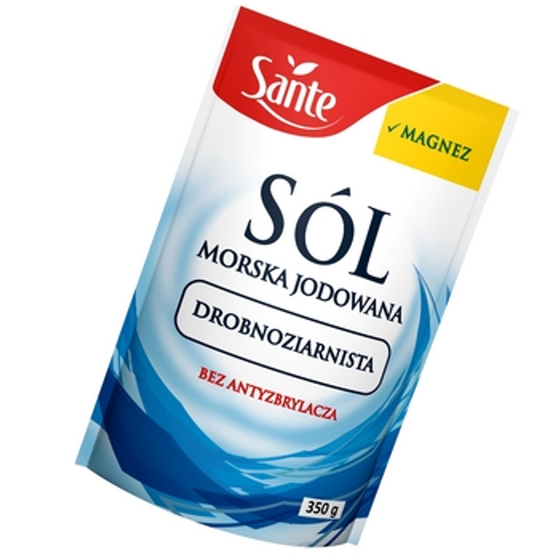 Sól morska z magnezem Sante 350 g
